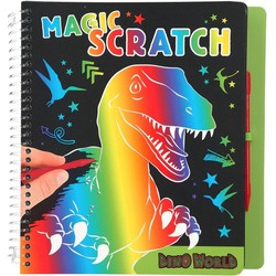 Depesche Depesche Dino World Magic Scratch boek