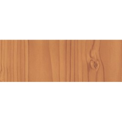 5x Stuks decoratie plakfolie grenen houtnerf look bruin 45 cm x 2 meter zelfklevend - Meubelfolie