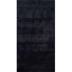 Beliani MIRPUR - Hoogpolig-Zwart-Polyester