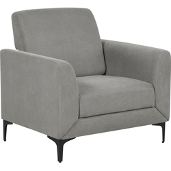 FENES - Fauteuil - Grijs - Stof