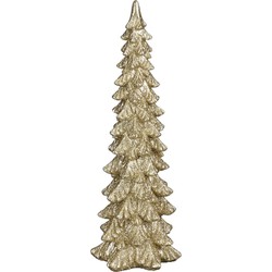 Tree goud l11xw11xh35cm kerst