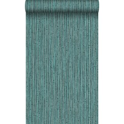 Origin Wallcoverings behang bamboe zeegroen - 53 cm x 10,05 m - 347402