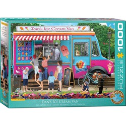 Eurographics Eurographics puzzel Dan's Ice Cream Van - Paul Normand - 1000 stukjes