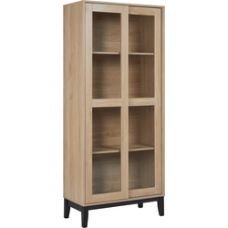 Beliani RUMSON - Sideboard-Lichte houtkleur-MDF