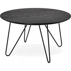 PLUTO design salontafel 80x40x80 cm Zwart
