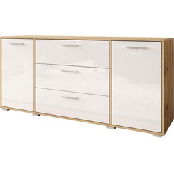 Meubella Dressoir Betty - Wit 2 - 150 cm