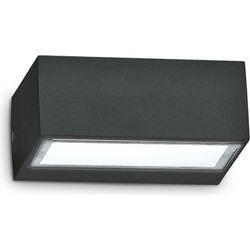 Landelijke Wandlamp Twin - Zwart - Ideaal Lux - G9 Fitting - Verlicht elke Donkere Hoek