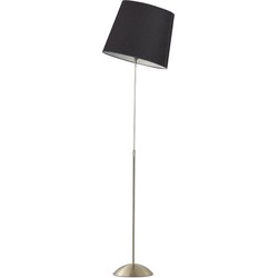 Home sweet home vloerlamp Crooked ↕ 170 cm - mat staal (excl. kap)