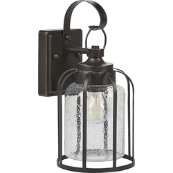 WOOLER - Wandlamp - Zwart - Ijzer