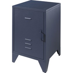 BRONXX NACHTTAFEL MAT BLUE DENIM