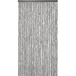 Wicotex Vliegengordijn kattenstaart - grijs - 90 x 220 cm -deurgordijn - Vliegengordijnen
