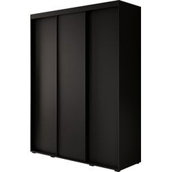 Meubella - Kledingkast Dreamer - Zwart - 180 cm