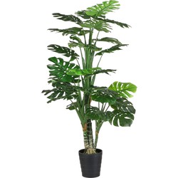 Mica Decorations Kunstplant - Monstera - groen - 160 x 70 cm - Kunstplanten