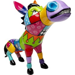 Decofiguur Donkey Patchwork 54cm