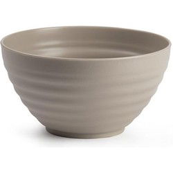 Plasticforte Schaaltjes - taupe - kunststof - 15 x 8 cm - kom - Kommetjes