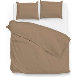 Zo Home Satinado Dekbedovertrekset Uni Katoen Satijn - praline brown 240x200/220cm
