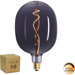 10 pack Highlight Kristalglas Filament lamp – Smoke
