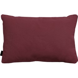 Madison - Sierkussen - Panama bordeaux - 60x40 - Rood