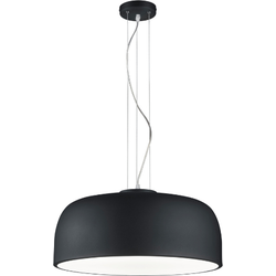 Industriële Hanglamp  Baron - Metaal - Zwart - Hanglampen eetkamer - 4 lichtpunten