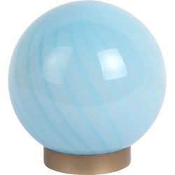 Tafellamp Summer Globe - Zachtblauw - 15.2x15.2x16.7cm