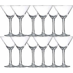 Royal Leerdam Martini Cocktaiglazen - 18x stuks - glas - 190 ml - Cocktailglazen