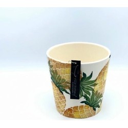 Villa Pottery  Pineapple Pot Ancona  - 15x15