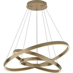 Maytoni - Hanglamp Rim - Messing - Ø80