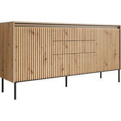 Meubella - Dressoir Timoteo - Eiken - 166 cm