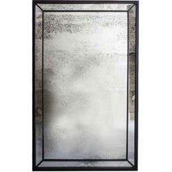 PTMD Spiegel Jack - 74x2x120 cm - Glas - Zwart