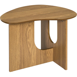 MISOU Calypso Bijzettafel - Organische - Koffietafel - Hout - Woonkamer - Salontafel - Bank - Tafel