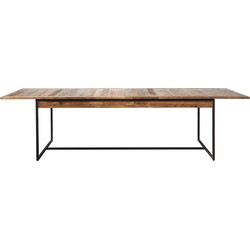 Riviera Maison Shelter Island Dining Table Extendable, 220/300x90 cm