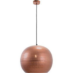 Hanglamp Spike bol XL Ø40cm Koper