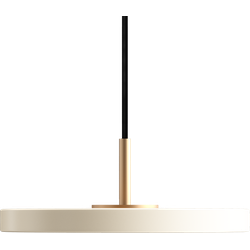 Asteria micro hanglamp pearl white - met koordset - Ø 15 cm