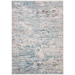 Safavieh Contemporary Indoor Woven Area Rug, Shivan Collection, SHV720, in Blue & Grey, 160 X 229 cm