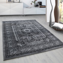 Tapijtenloods Marrakesh Nahal Oosters Vloerkleed Grijs Laagpolig- 240x340CM