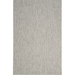 Safavieh Contemporary Indoor/Outdoor Woven Area Rug, Courtyard Collection, CY8520, in Grey & Grey, 122 X 170 cm
