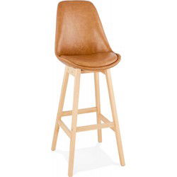 ELENA barkruk 48x56x114 cm Bruin