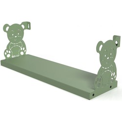 Gorillz Panda Kids - Kinderkamer - Babykamer - Boekenplank - Groen - Staal