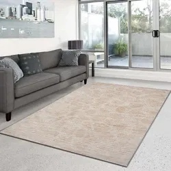 Outlet - Atmore Spots Geweven Vloerkleed Laagpolig Beige- 195x300 CM
