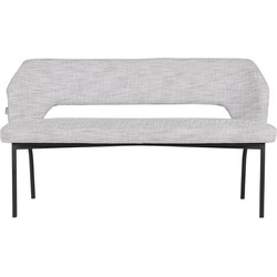 MUST Living Bench Bloom 150,86x150x57 cm, polaris light grey