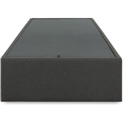 Kave Home - Matters vouwbank in zwart voor een matras van 90 x 190 cm
