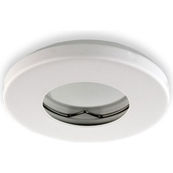 Groenovatie Inbouwspot, Rond, Waterdicht IP54, Ø85 mm, Mat Wit