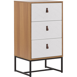 Beliani NUEVA - Commode-Lichte houtkleur-MDF