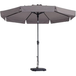 Stokparasol Flores luxe 300 cm Polyester taupe zonwering