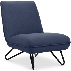 Lanterfant® Loungestoel Jeroen - Relaxstoel - Fauteuil - Blauw