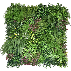 Kunsthaag Mat 100x100 cm - Bonte Planten