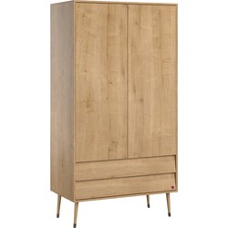 Kast 2 Deuren 2 Laden L100 x H191 cm - Bosque