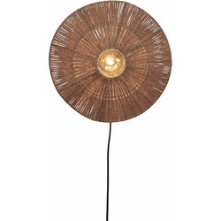 Wandlamp Iguazu - Jute - Ø40cm