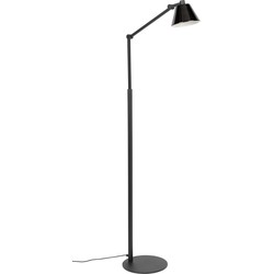 Zuiver Lub Vloerlamp 1-Lichts - LED - 25x45x142 - Zwart Metaal