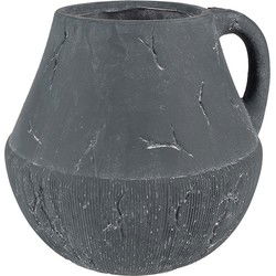 Clayre & Eef Bloempot Grijs Steen